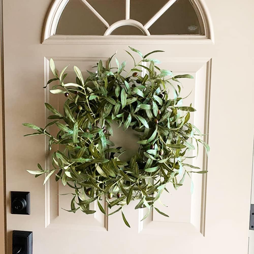 DVGUN 5 Pack Artificial Olive Branches Silk Plants