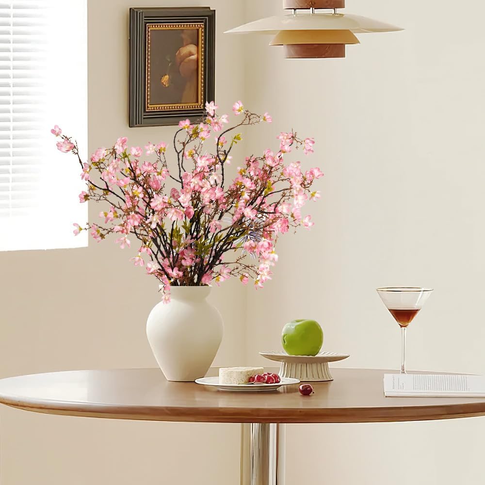 MelorcaGuilla Artificial Cherry Blossom Branches 3PCS