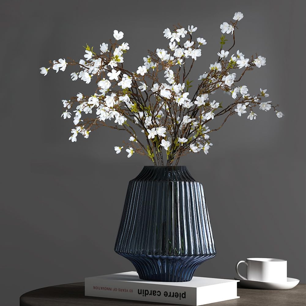 MelorcaGuilla Artificial Cherry Blossom Branches 3PCS