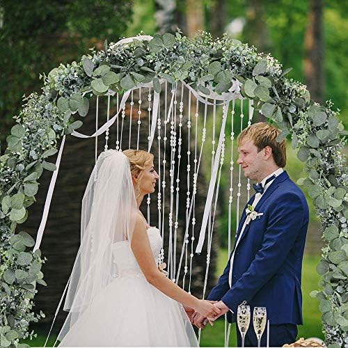 Winlyn 59 Ft Artificial Eucalyptus Garland in Grey Green