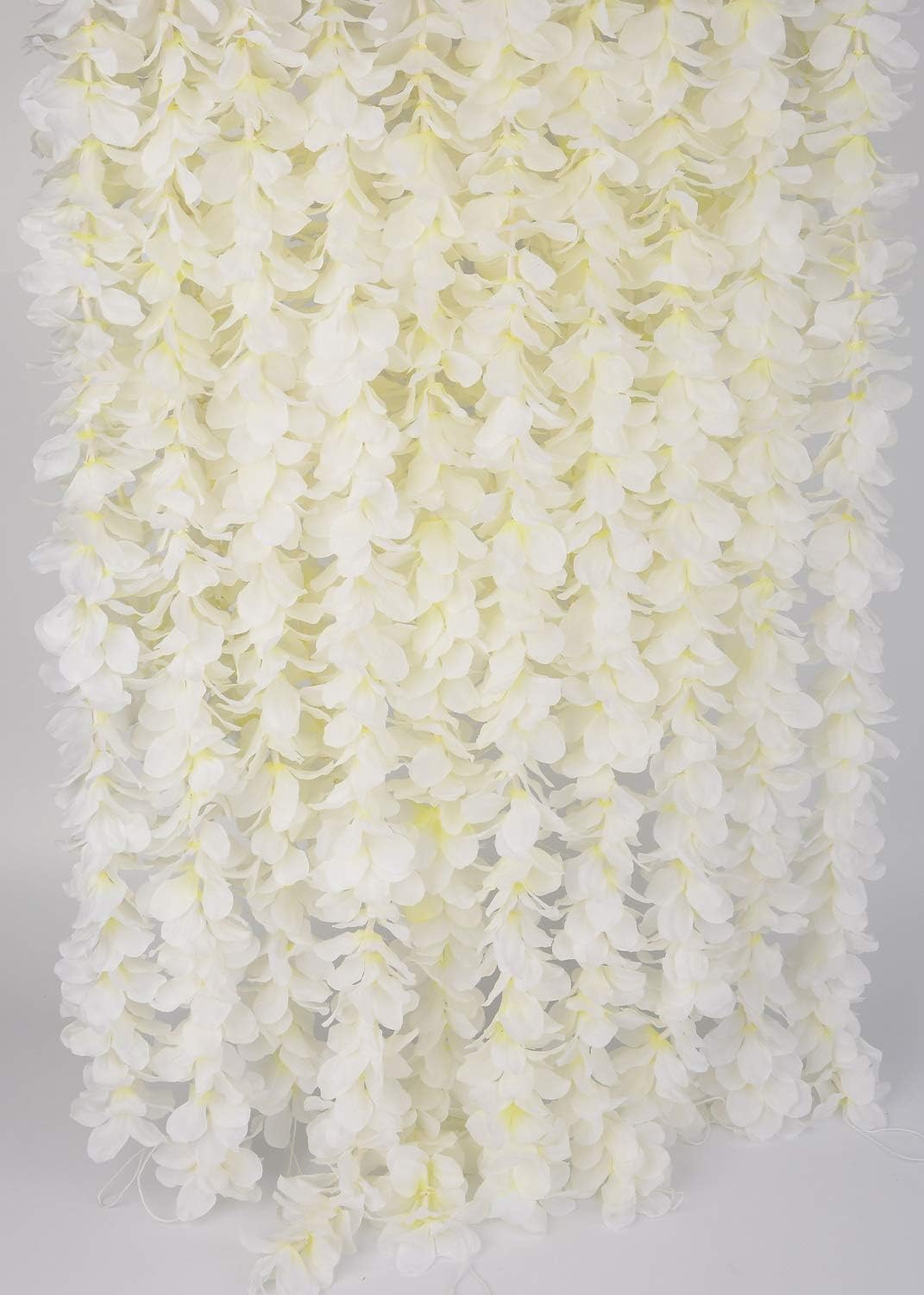 328ft Artificial Silk Wisteria Vine Garland Pack of 10