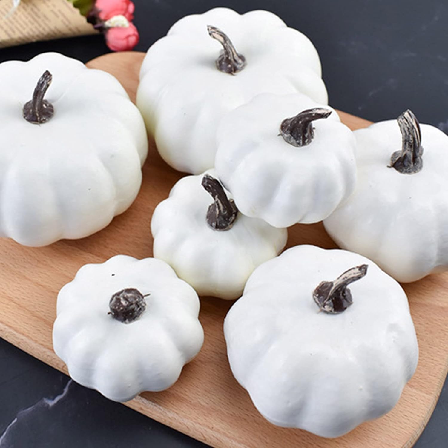 Halloween Thanksgiving Artificial Pumpkin Decoration Set