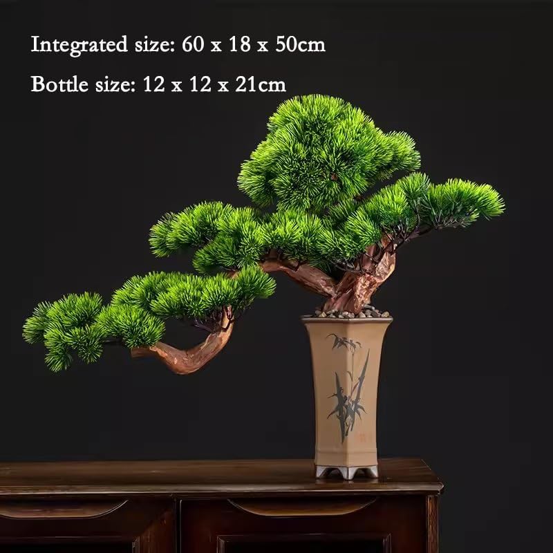 FAFACAI Artificial Bonsai Tree Gray