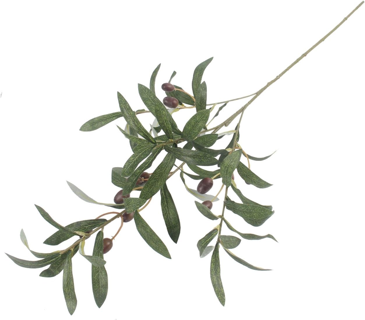 Artificial Olive Branches 5pcs 28 Inch Realistic