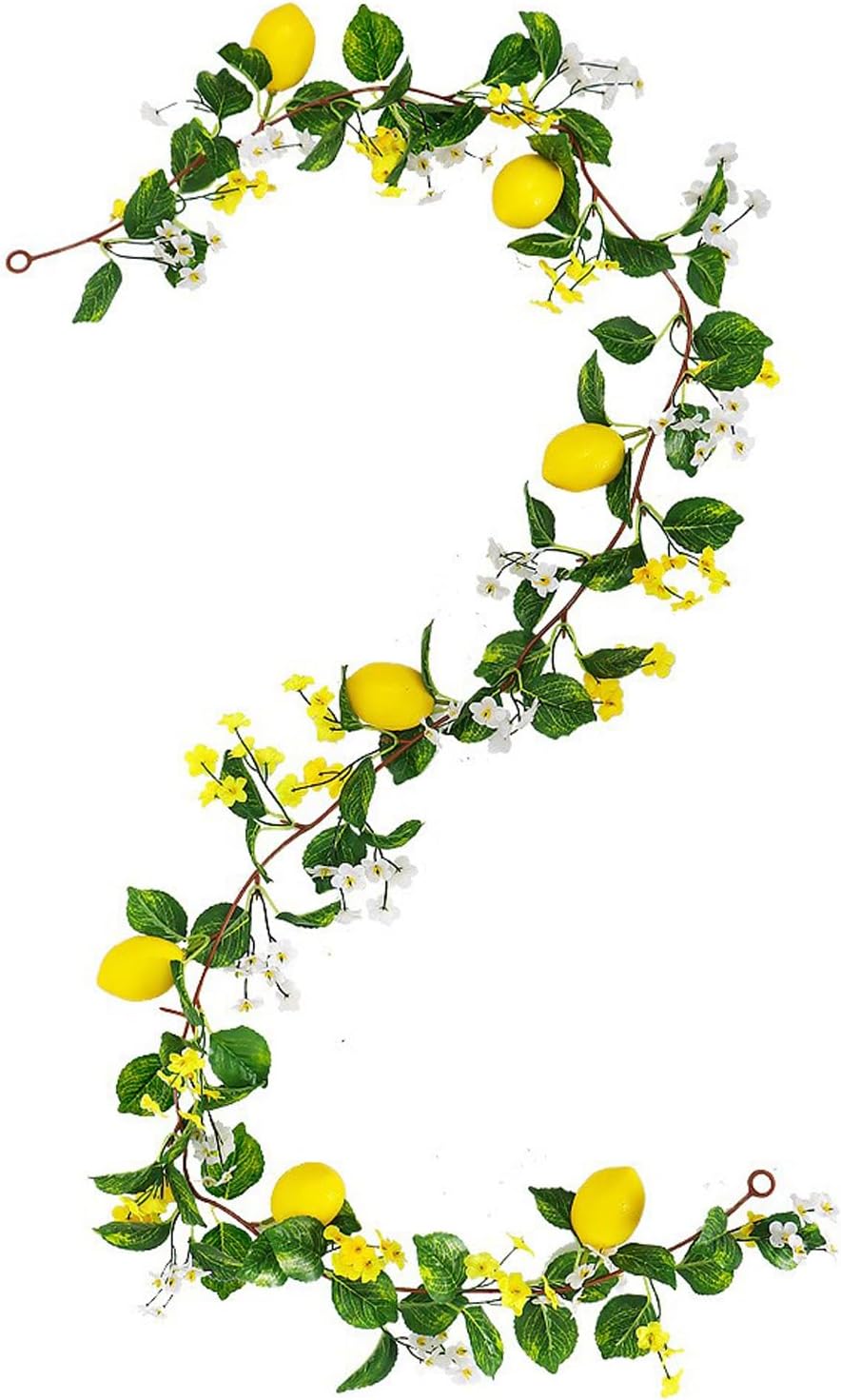 Artificial Lemon Garland for Home Dcor