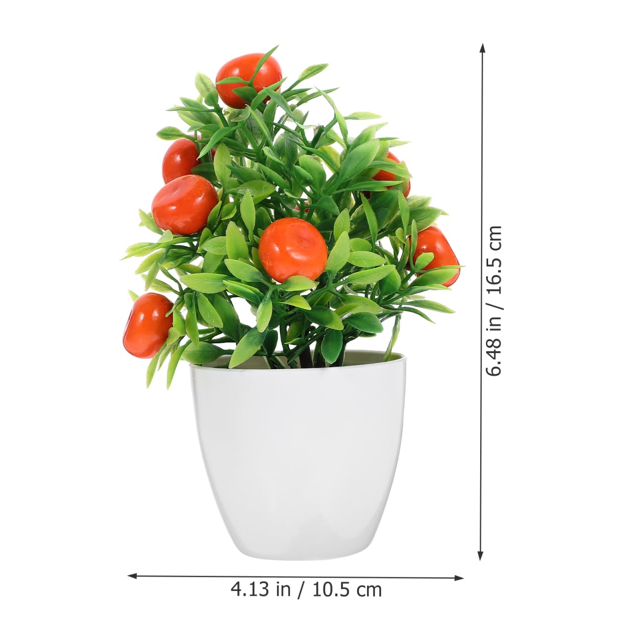 MERRYHAPY 2Pcs Artificial Fruit Tree Bonsai Decoration