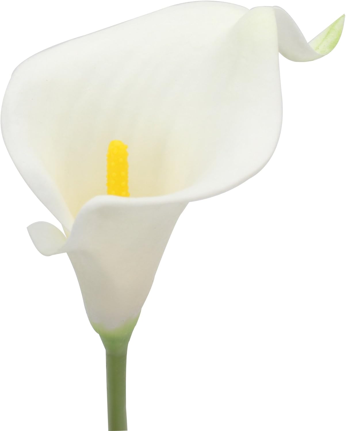 Duovlo 20pcs White Calla Lily Artificial Flower Bouquet