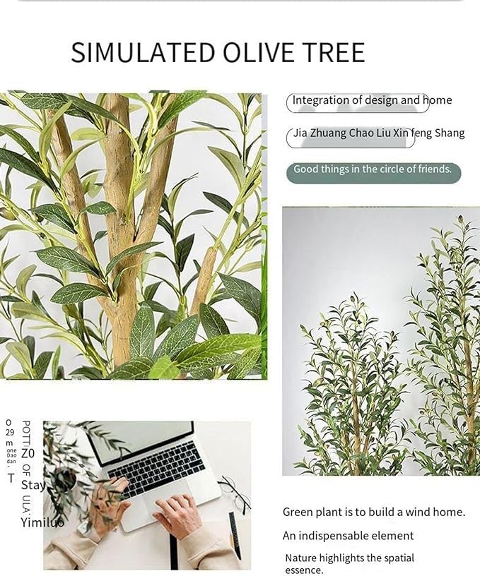 Sohodoo Large Fake Tree 35m x 3m Artificial Indoor Plant