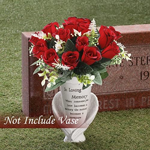 UArtlines Artificial Cemetery Flowers for Grave