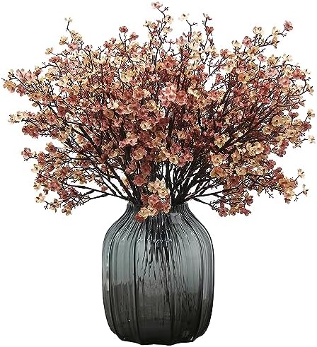 JAKY Global Babys Breath Artificial Flowers 6 Bundle Decor