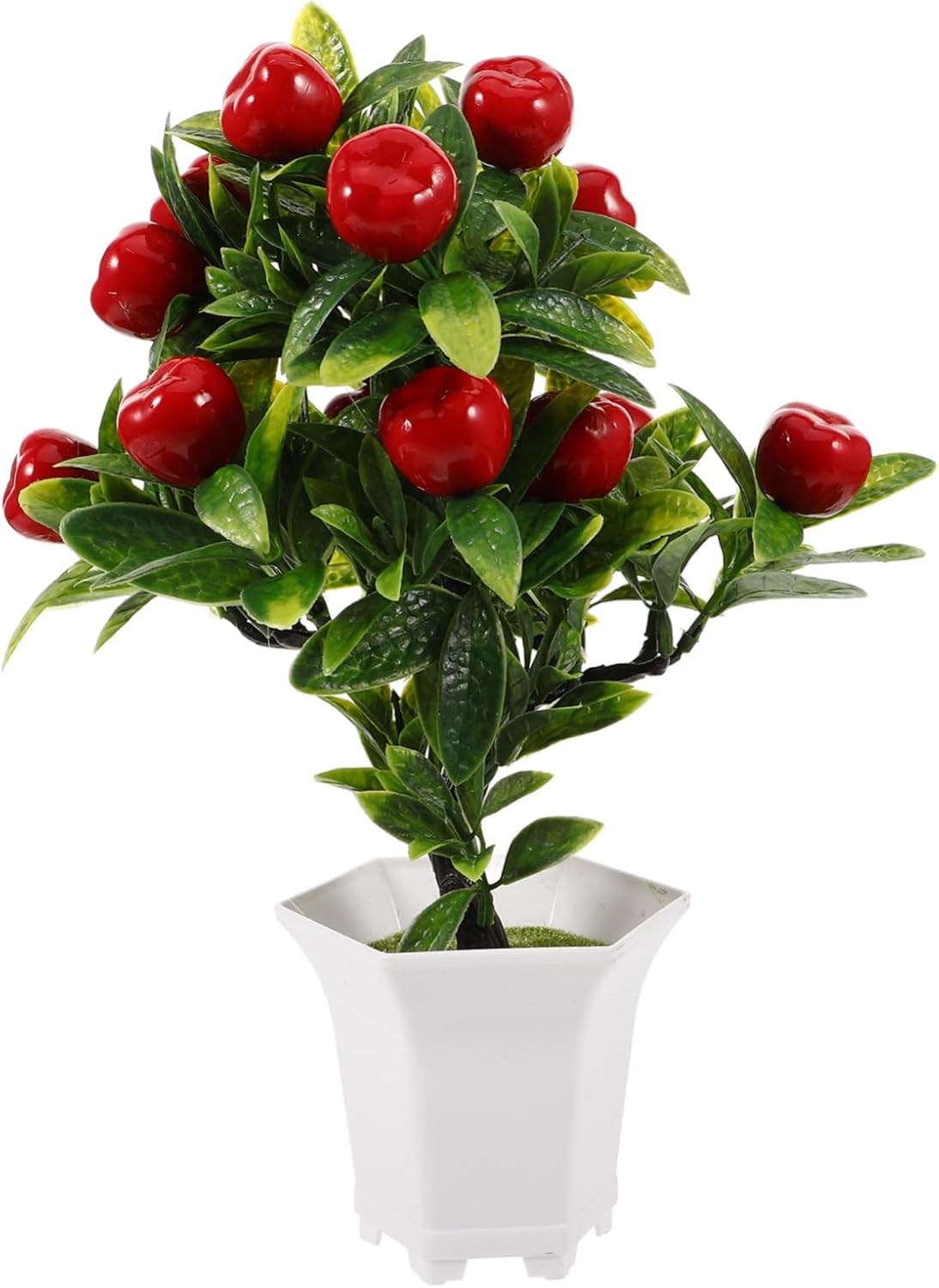 GLEAVI Artificial Apples Bonsai Tree Decor