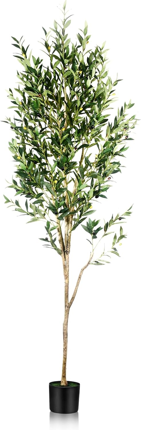 7FT Olive Tree Artificial Indoor Decor