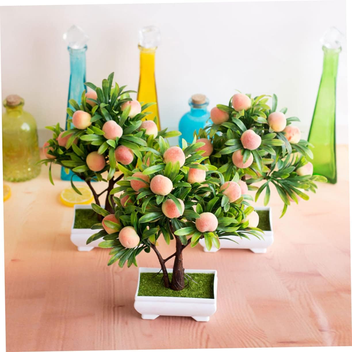 ABOOFAN Artificial Peach Tree Indoor Decor