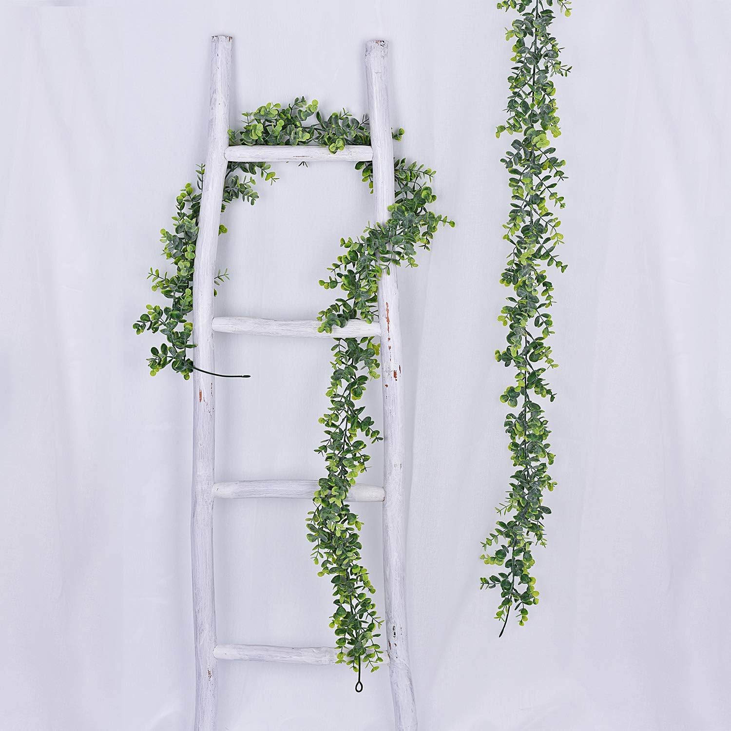 Lvydec 6 Pack Artificial Eucalyptus Garland
