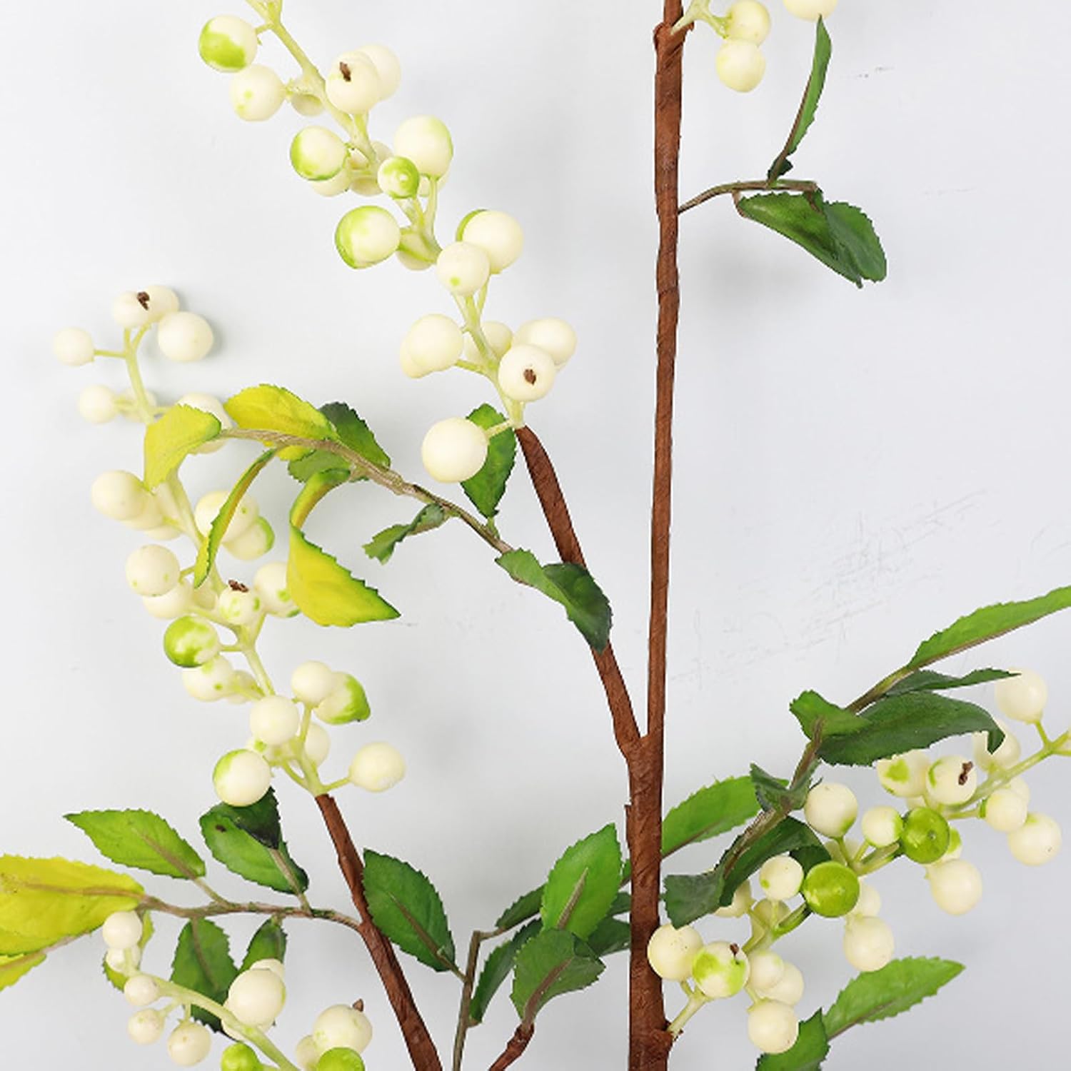 DriKou Artificial Fruit Tree Branches White
