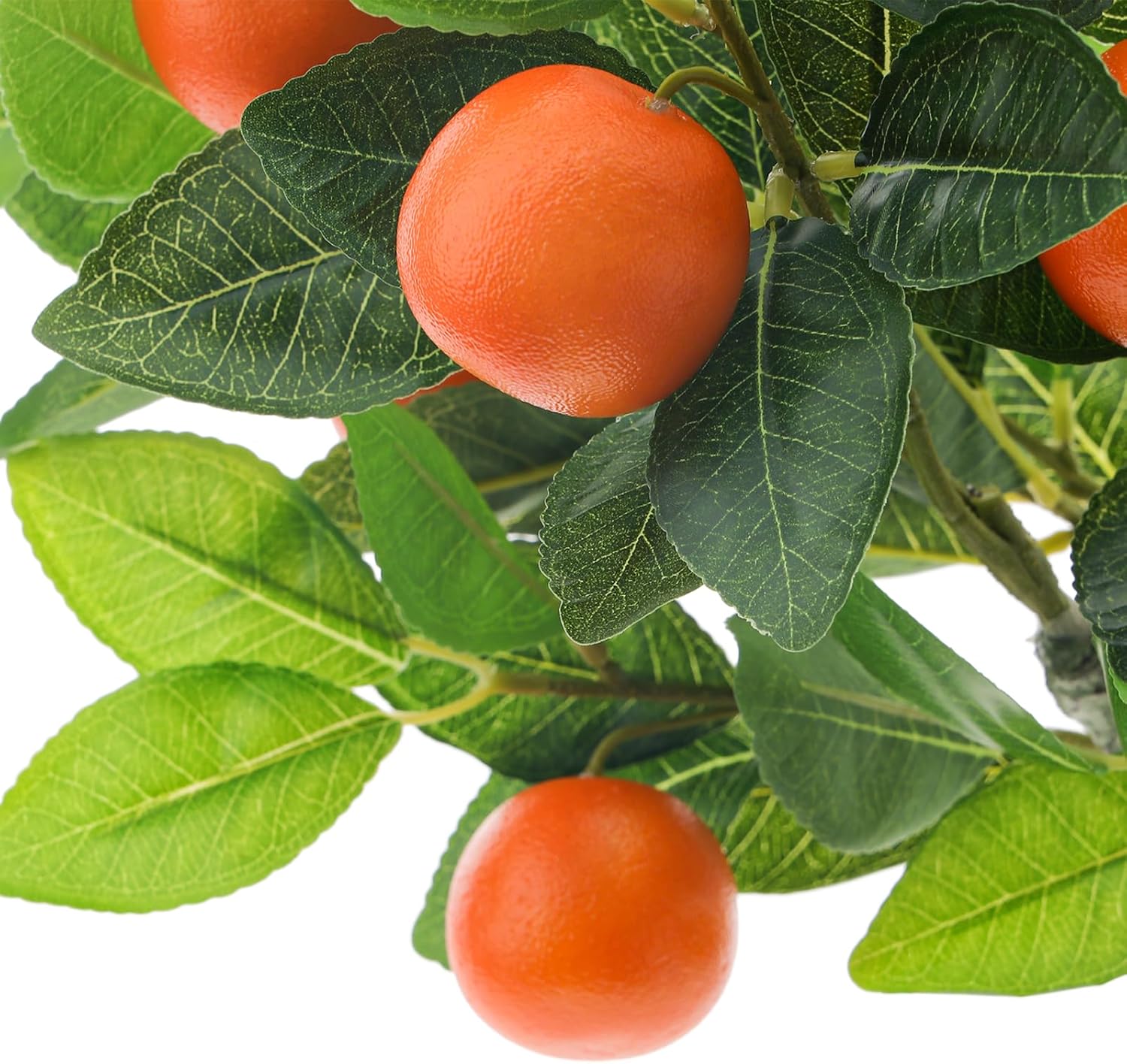 23 Inch Realistic Artificial Orange Tree with Fake Mandarin Oranges