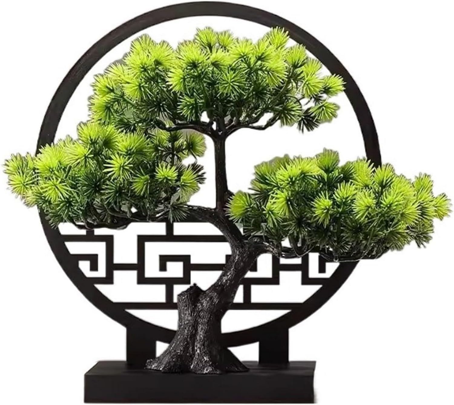 Artificial Bonsai Tree Gray Living Room Decor