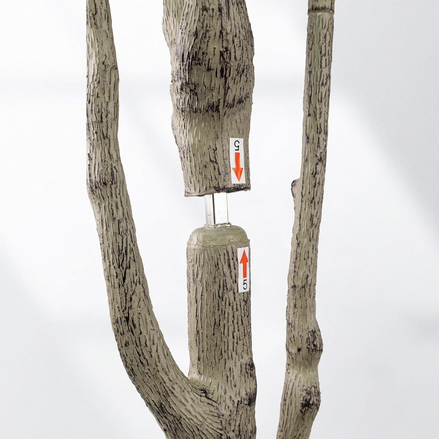 7FT Artificial Olive Tree with Dried Moss and White Pot