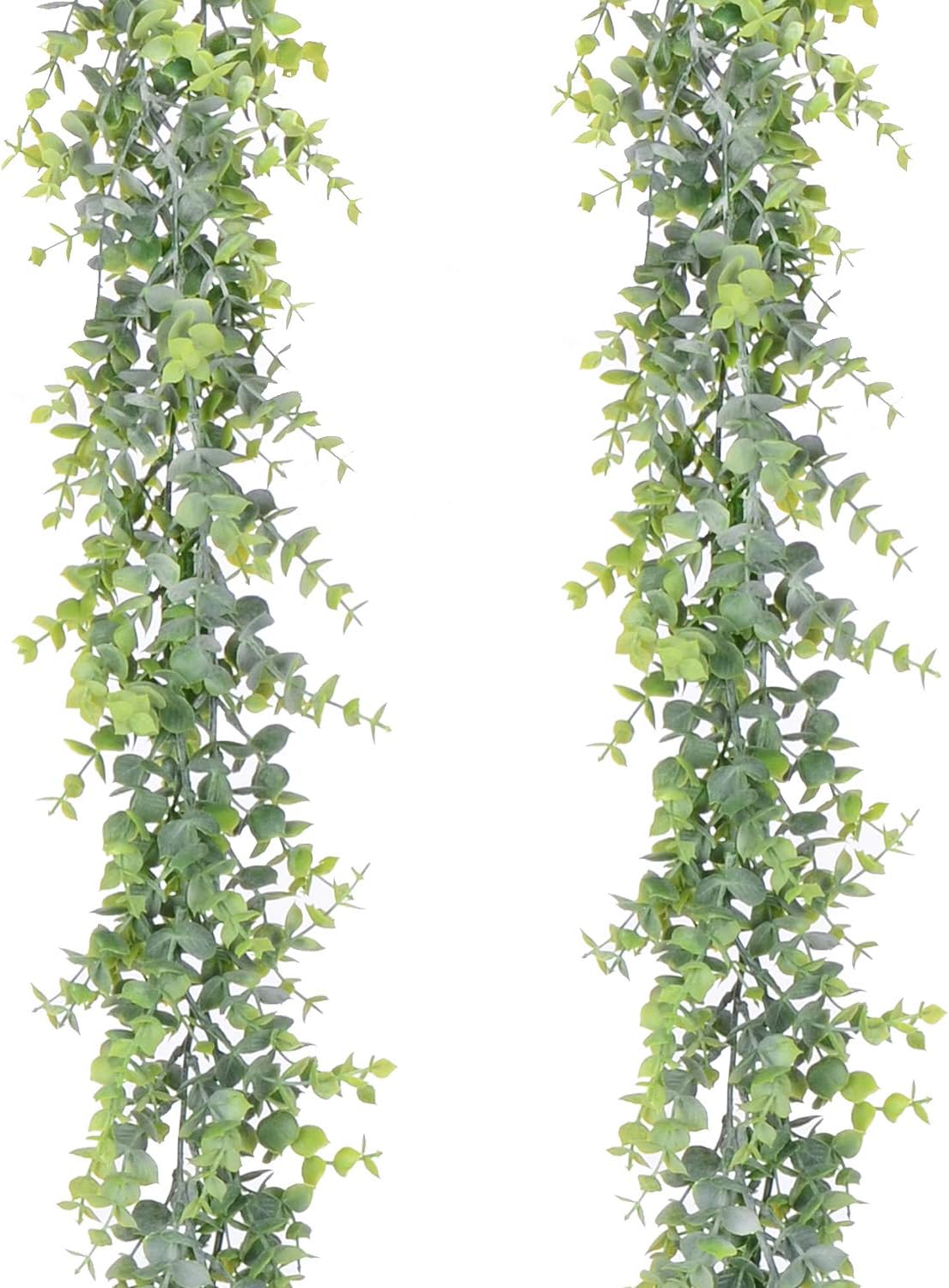 Artificial Vines Faux Eucalyptus Garland 2 Pack