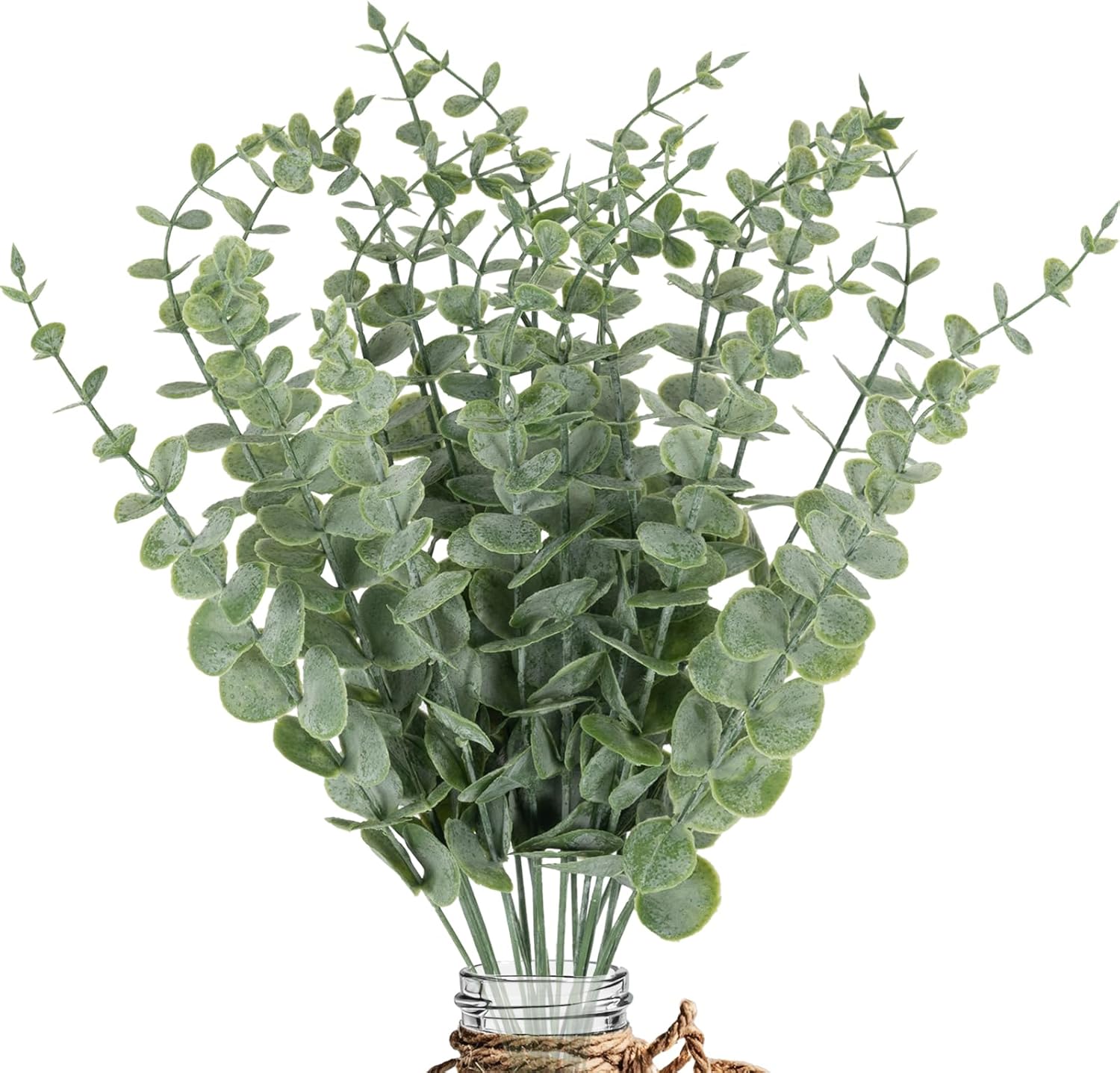 20pcs Artificial Eucalyptus Stems for Decor and Centerpieces