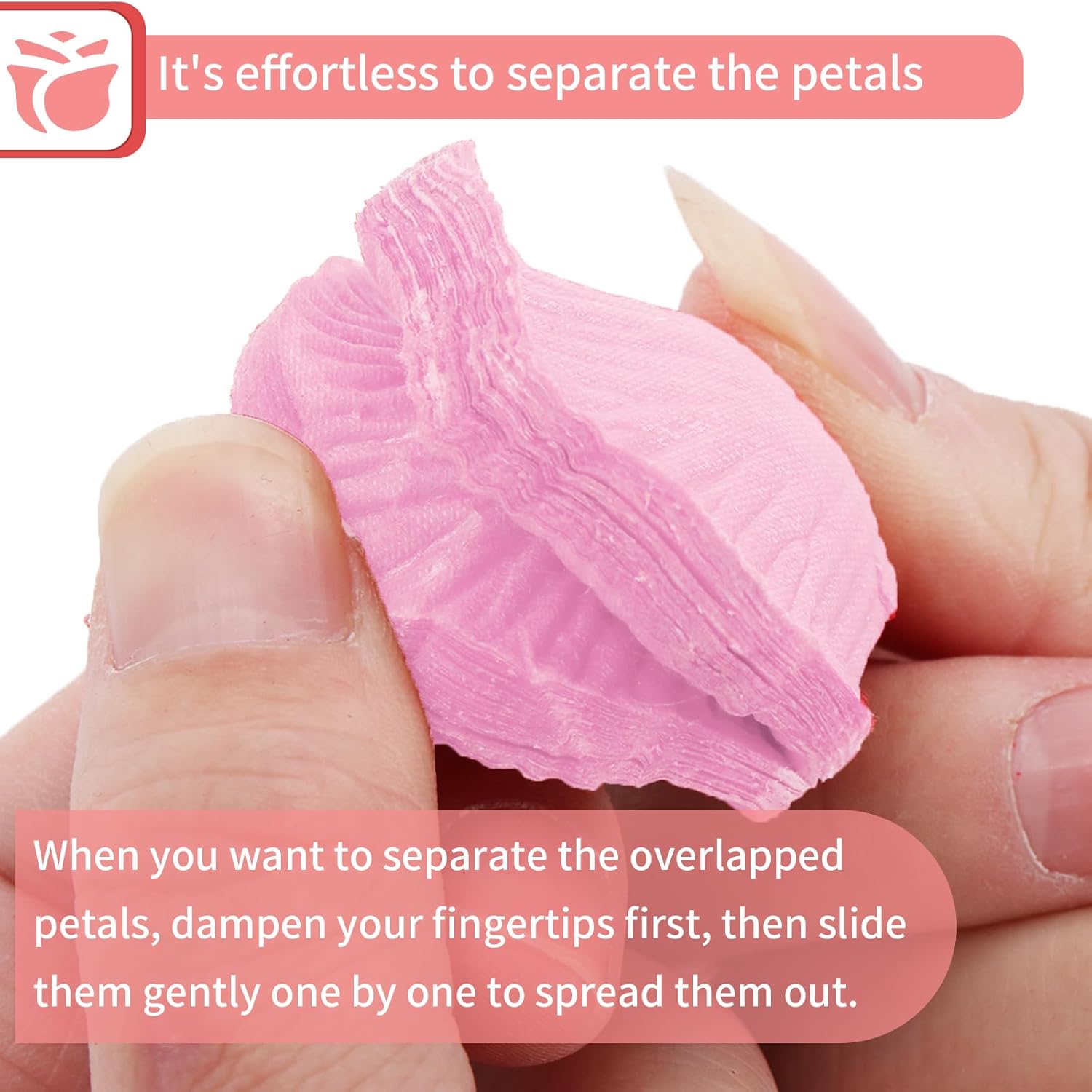 1000 Pcs Artificial Rose Petals for Romantic Decorations