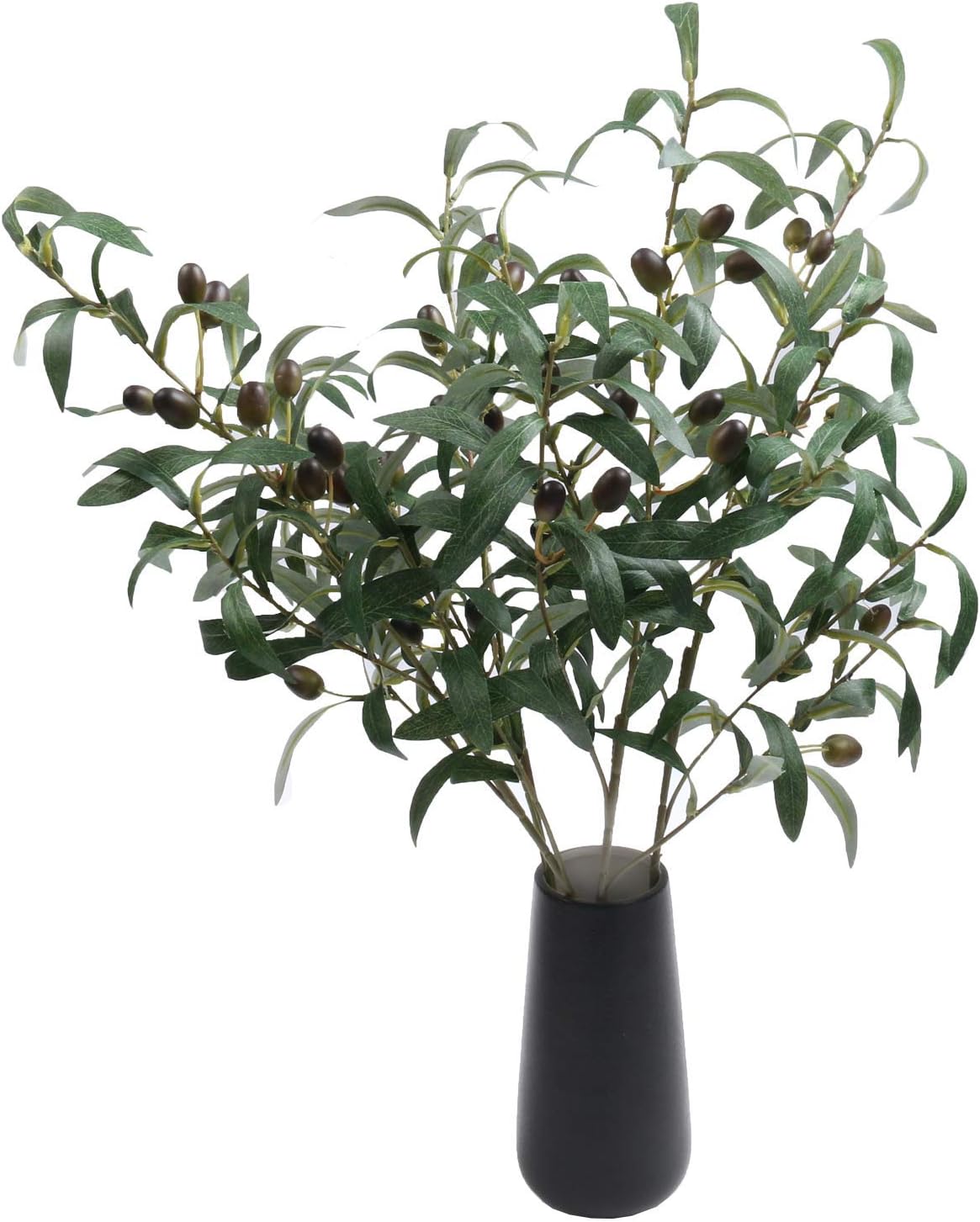 SHACOS 4 Pack Artificial Olive Branches 28 Inch