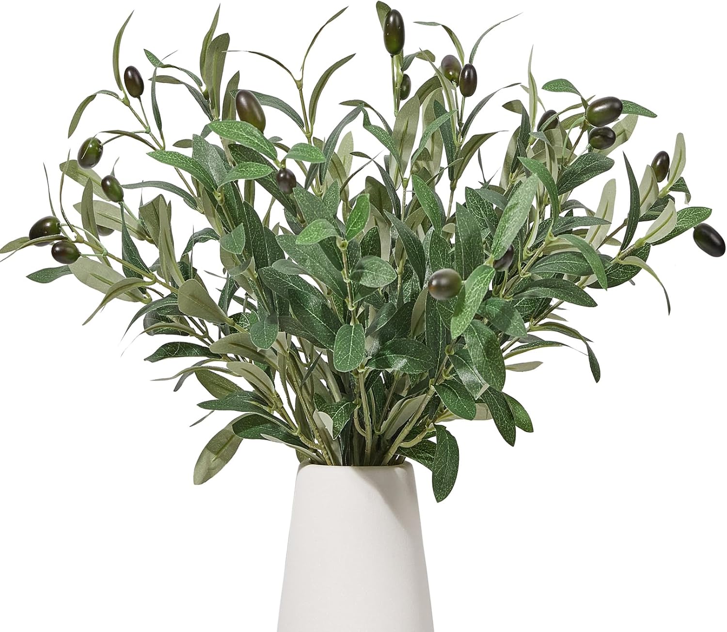 5PCS Artificial Olive Branches 18 Inch for Vase Decor