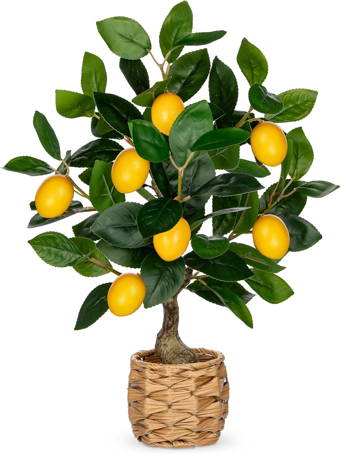 Oairse Artificial Lemon Tree 173 Inch Indoor Decor