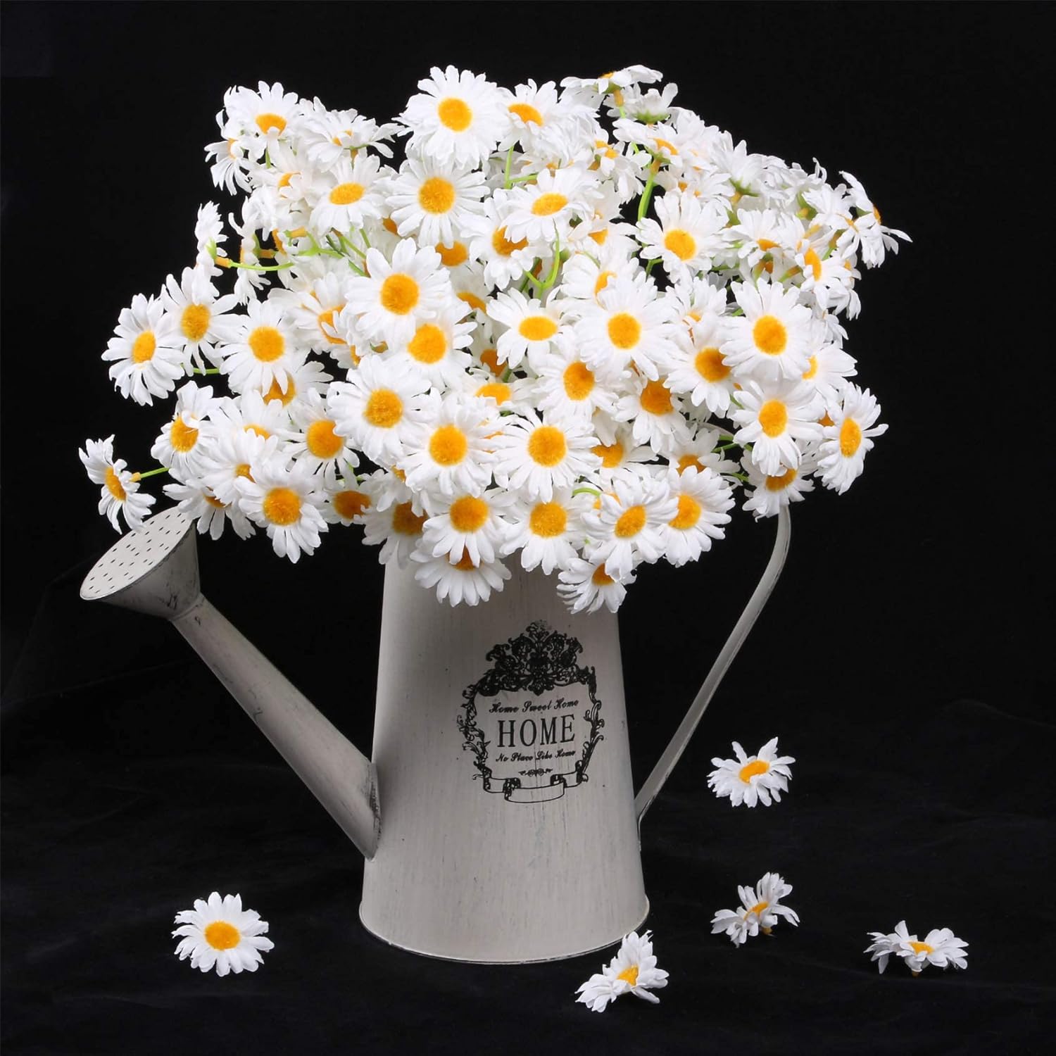 AmyHomie Artificial Silk Daisy Flowers for Home Wedding Decor