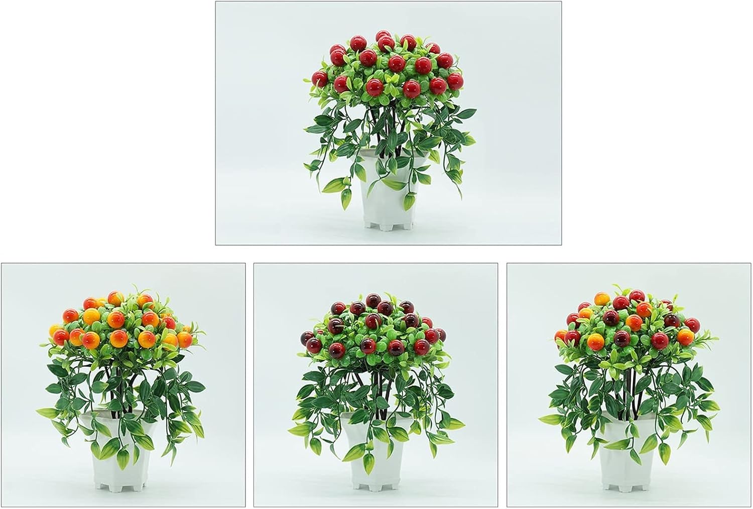 MaGiLL Artificial Lucky Fruit Tree Decor