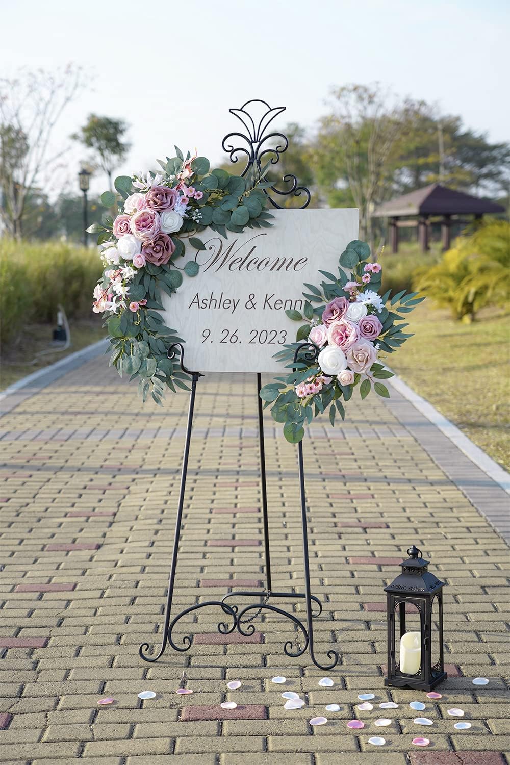 Ponatia Small Wedding Arch Flowers Pack of 2