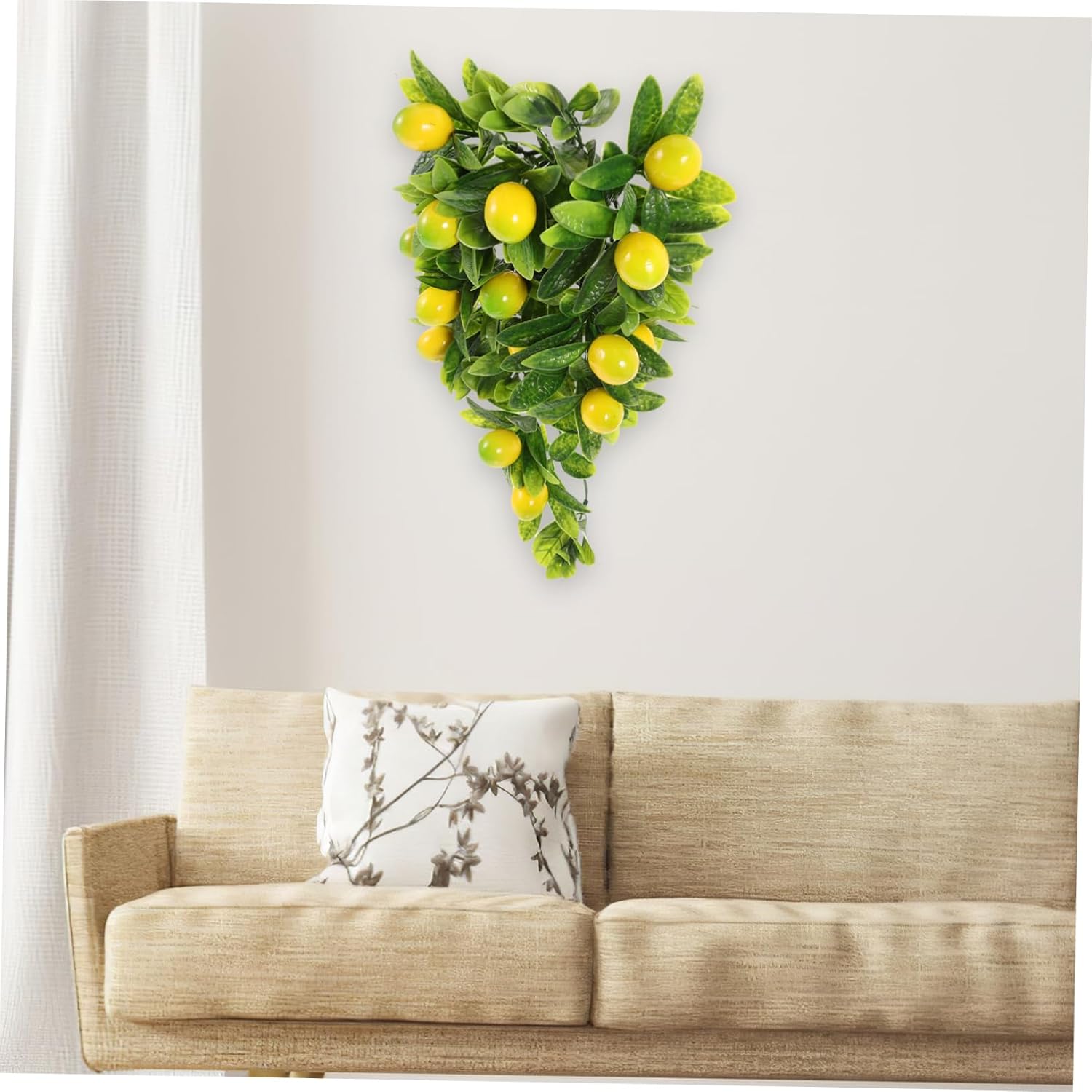 Happyyami Artificial Fruit Hanging Vine for Living Room Decor