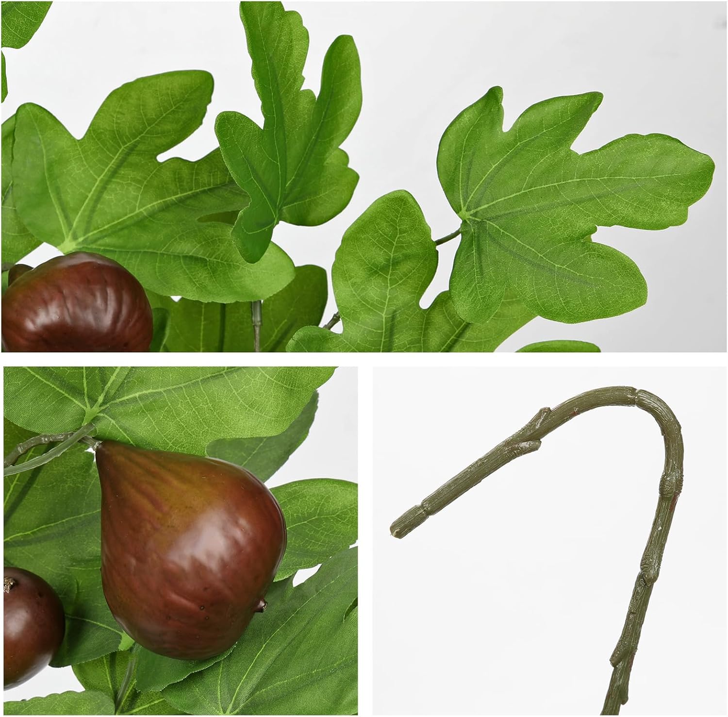 307 Inch Artificial Greenery Stems Set of 3