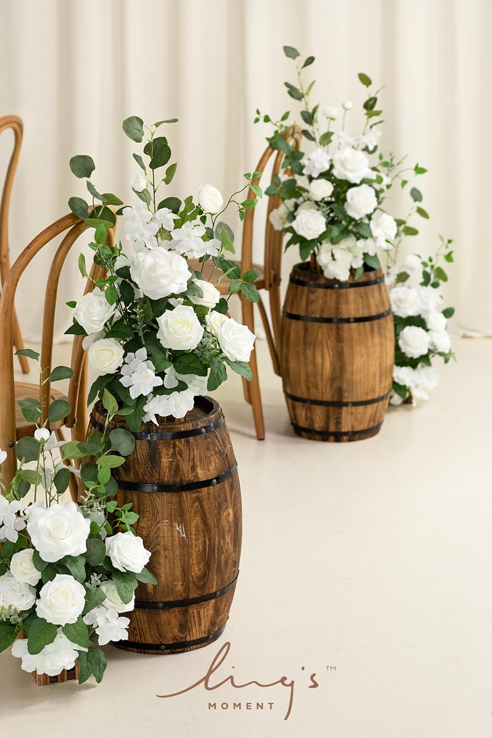Lings Moment 4 pcs 175 Tall Artificial Wedding Flowers