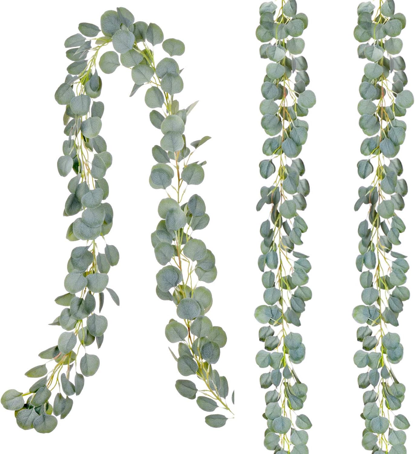 3Pack Artificial Eucalyptus Garland for Wedding and Home Decor