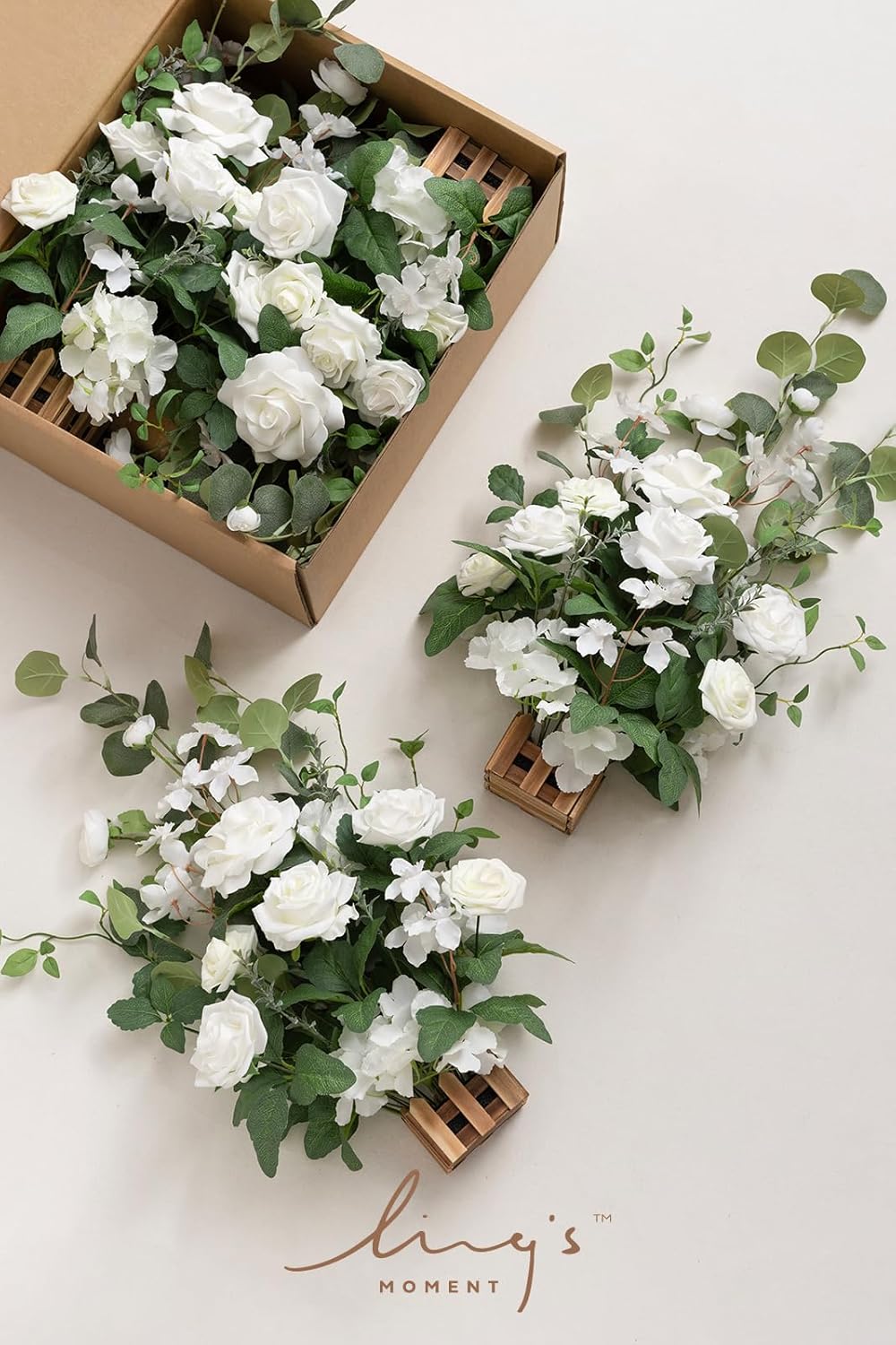 Lings Moment 4 pcs 175 Tall Artificial Wedding Flowers