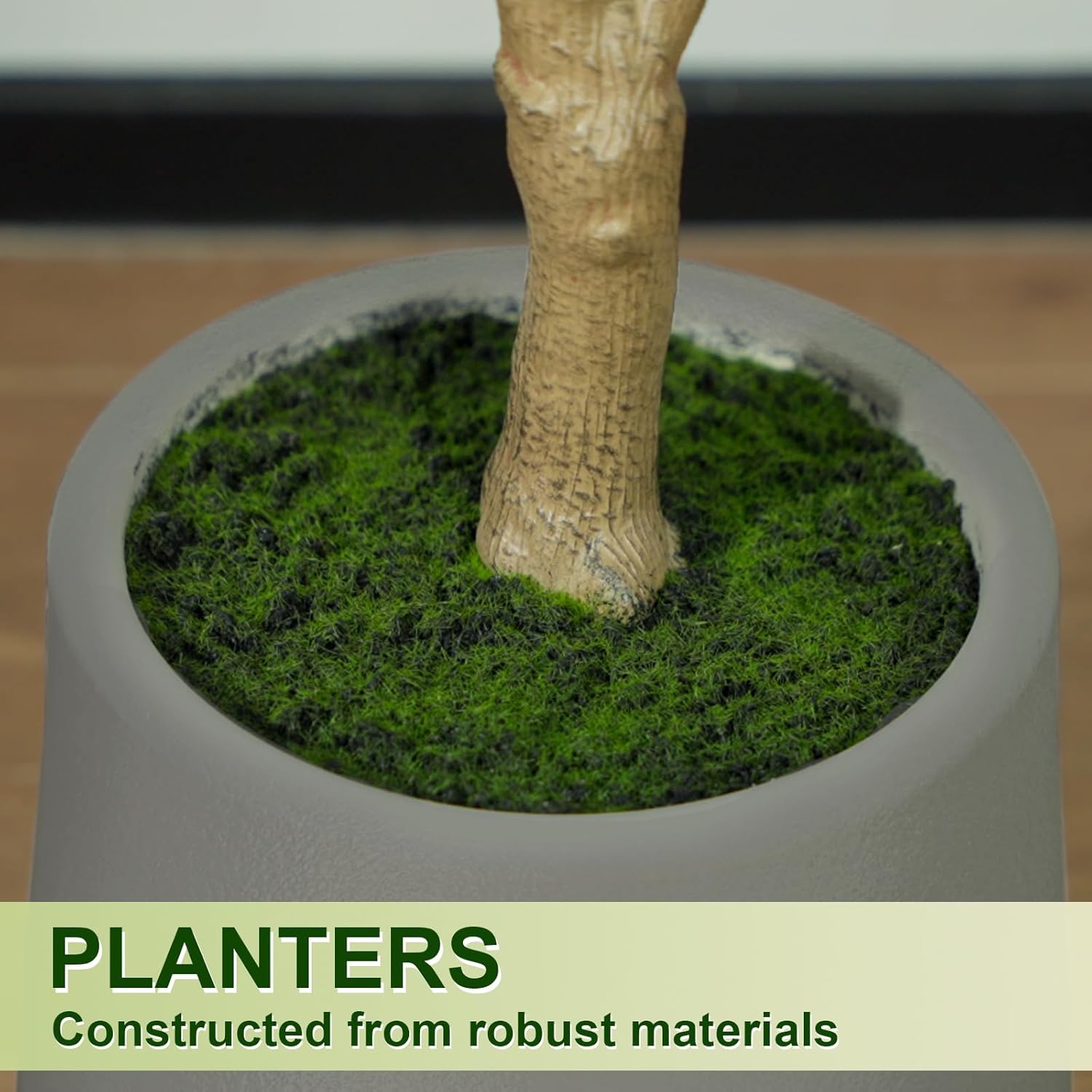 VIVATREES 5FT Artificial Olive Tree with Planter