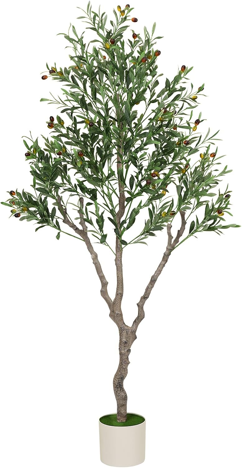 Olive Trees Artificial Plant Indoor 6FT Tall Faux Olive Tree