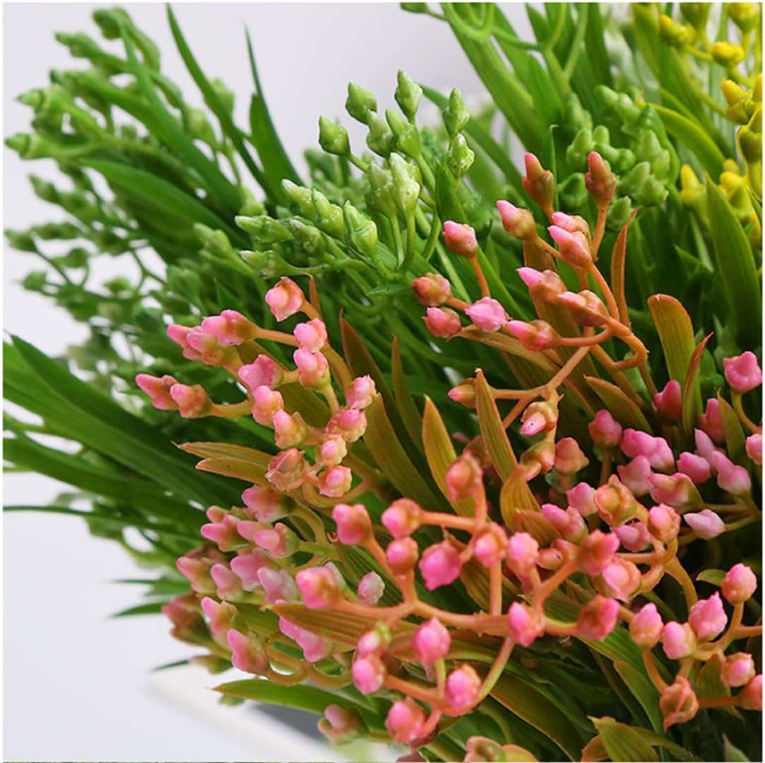 Xiao Hua 6Pcs Star Fruit Artificial Flowers White