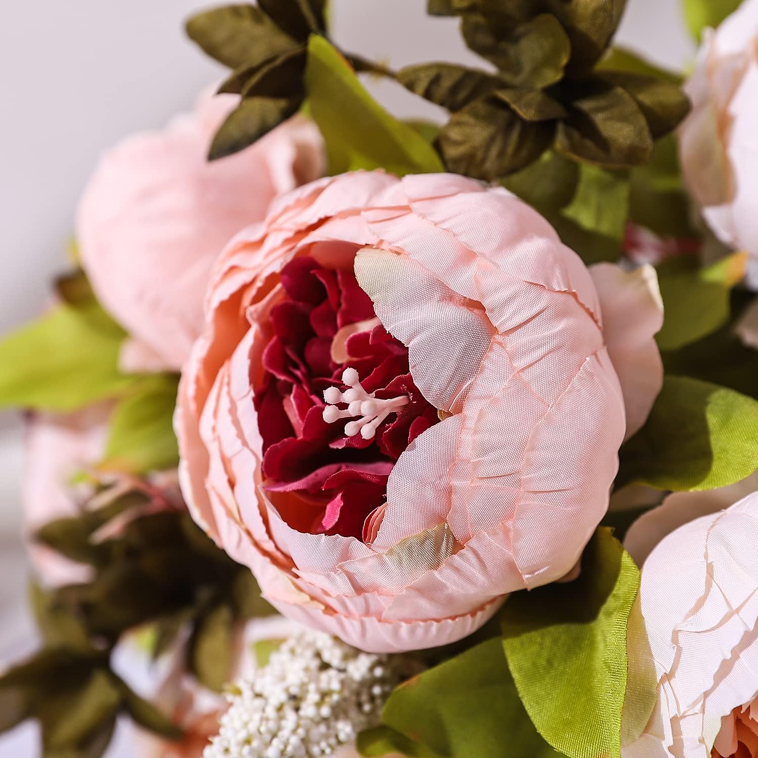 Duovlo Artificial Peony Flowers Wedding Home Decor