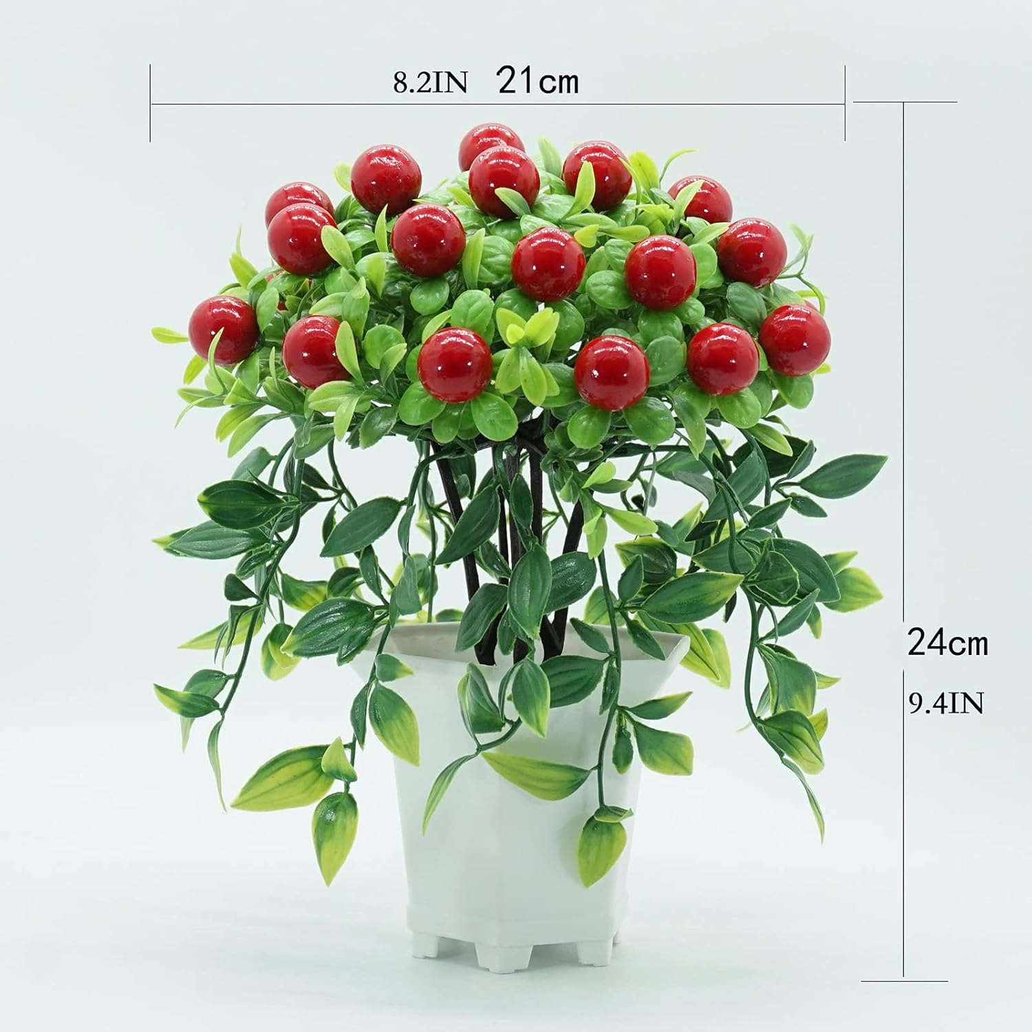 MaGiLL Artificial Lucky Fruit Tree Decor