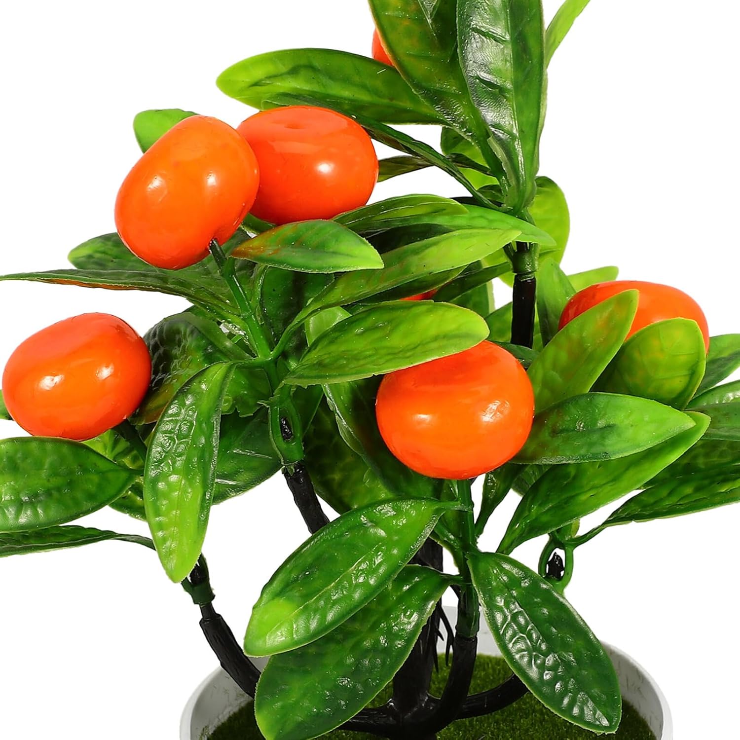 Cabilock Simulation Potted Fruit Tree Artificial Bonsai Decoration