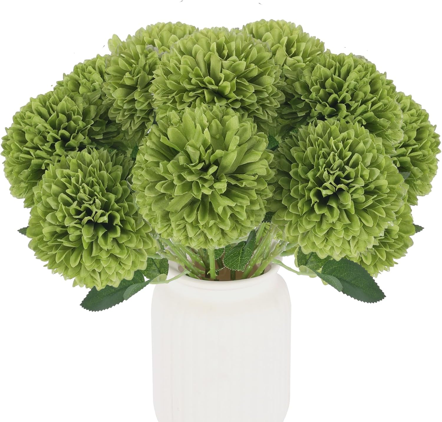 Hananona 12 Pcs Artificial Chrysanthemum Flowers Ball