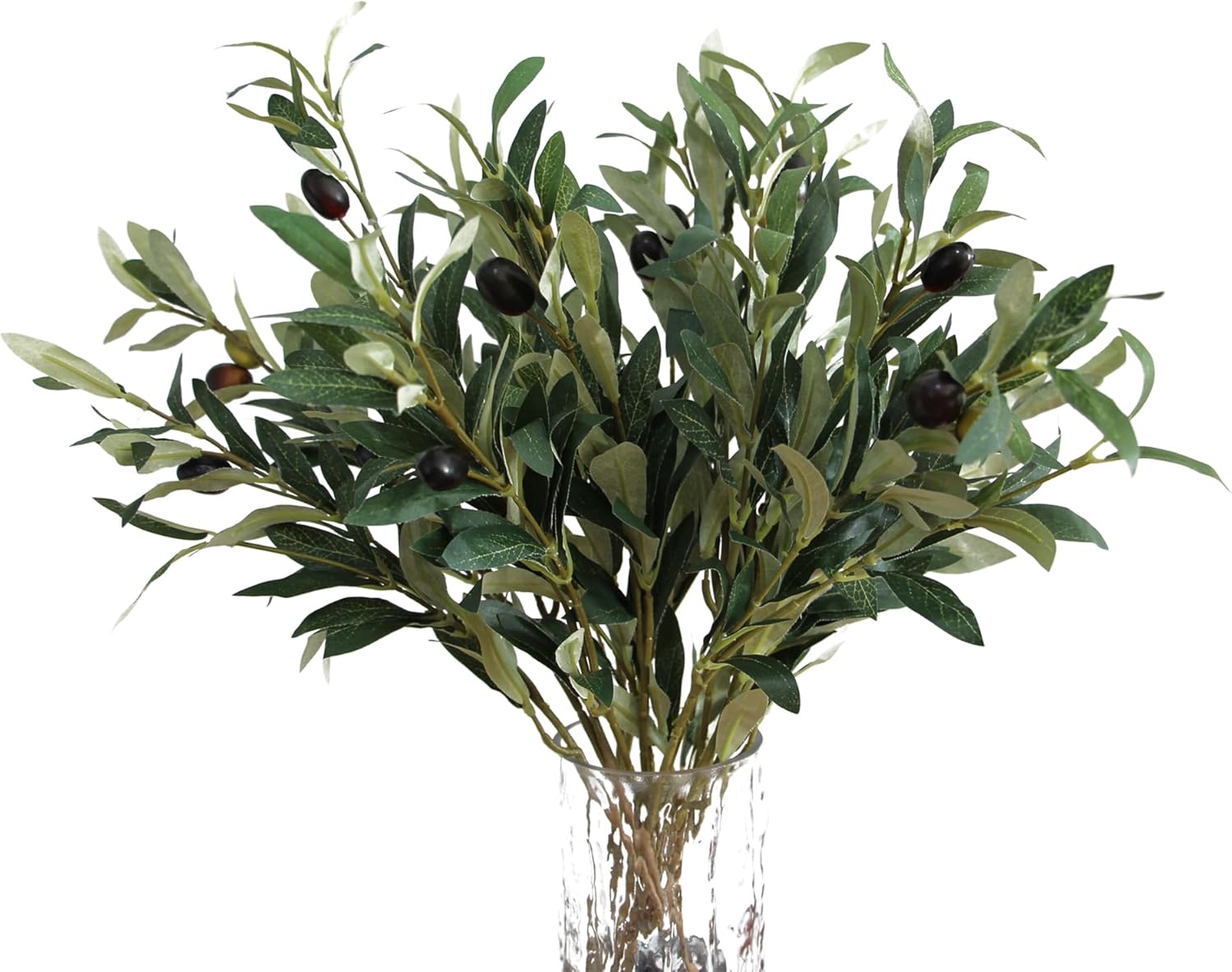 5PCS Artificial Olive Branches for Vases and Decor