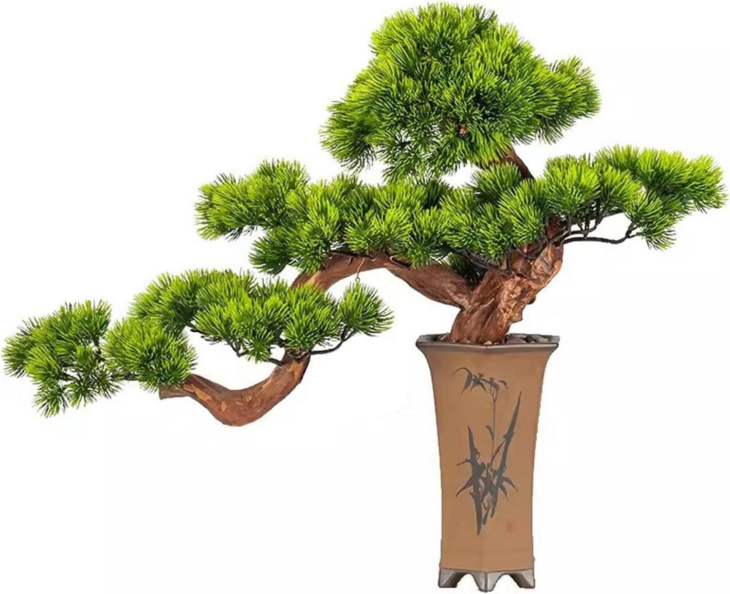FAFACAI Artificial Bonsai Tree Gray