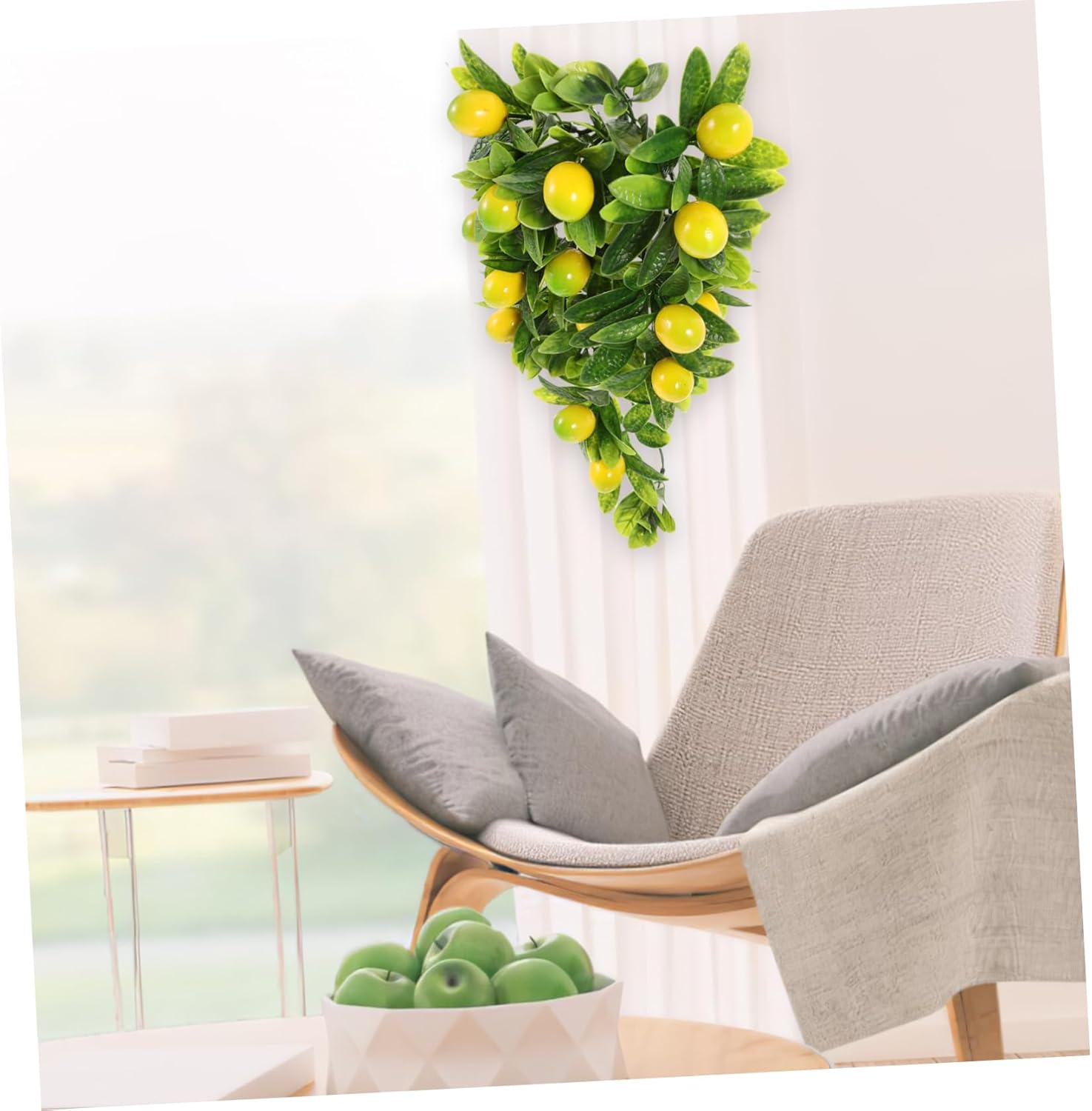 Happyyami Artificial Fruit Hanging Vine for Living Room Decor