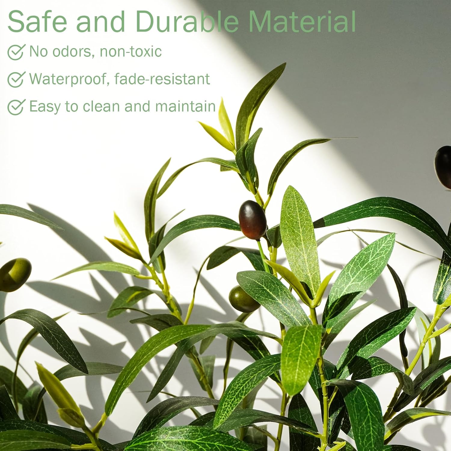 Fake Olive Plants 2FT Artificial Indoor Decor Tree