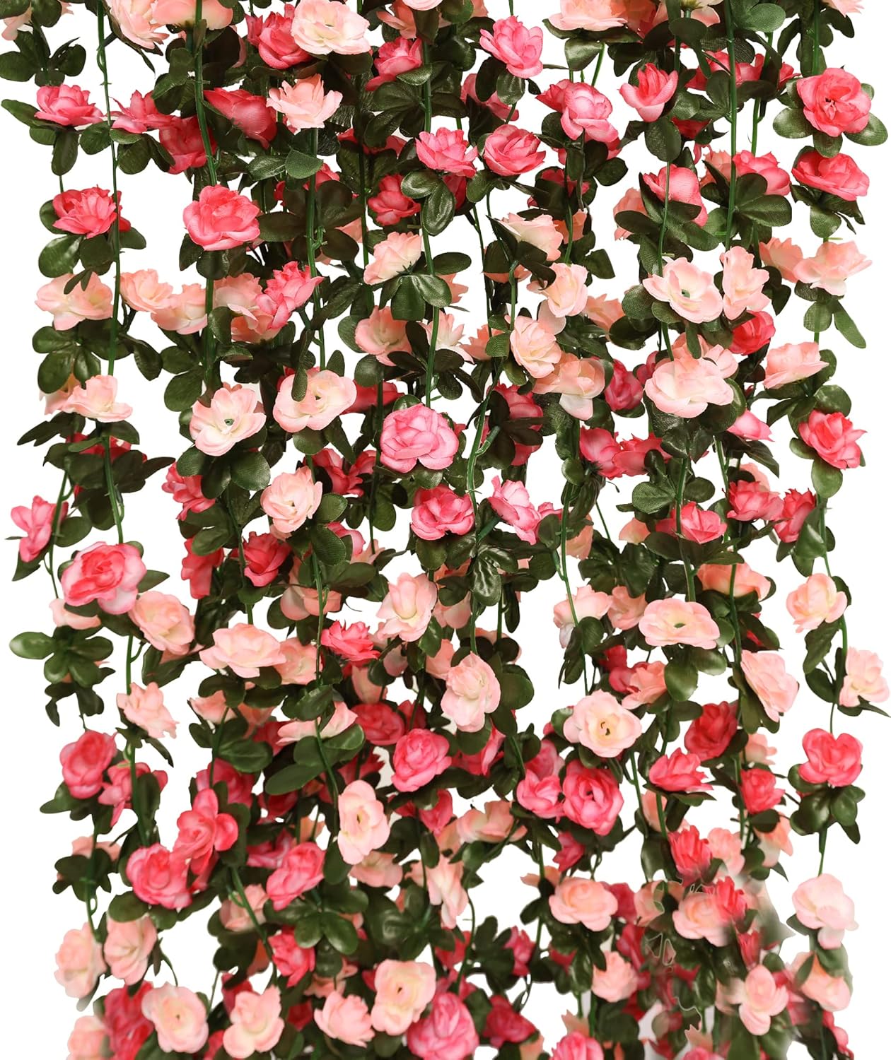 Party Joy 5pcs 41ft Artificial Flower Garland Hanging Decor