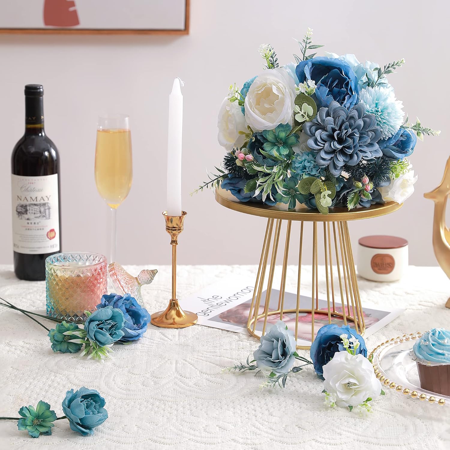Kuujojo Artificial Flowers DIY Combo Set