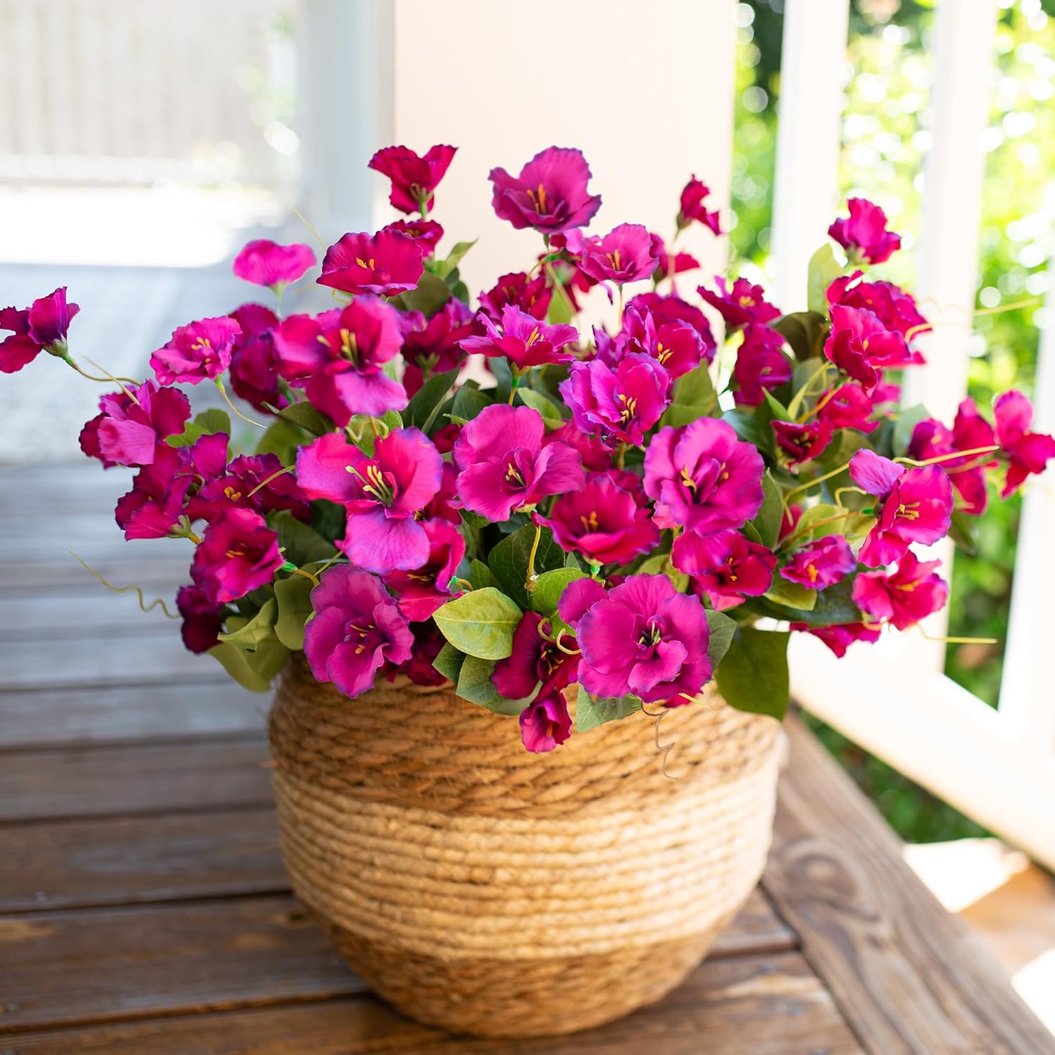 Hibiscus Artificial Flowers for Outdoor Decor